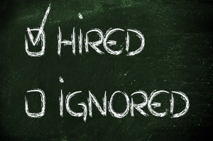 get hired, don't stay ignored: recruitment process outcome