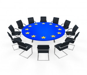 European Union Round Meeting Table